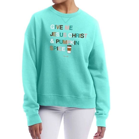 Blessed Girl Blue Women’s Sweatshirt(Size 2XL) - Picture 1 of 6